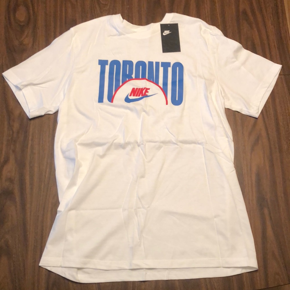 NIKE CITY FORCE TORONTO NIKE WHITE TEE LARGE